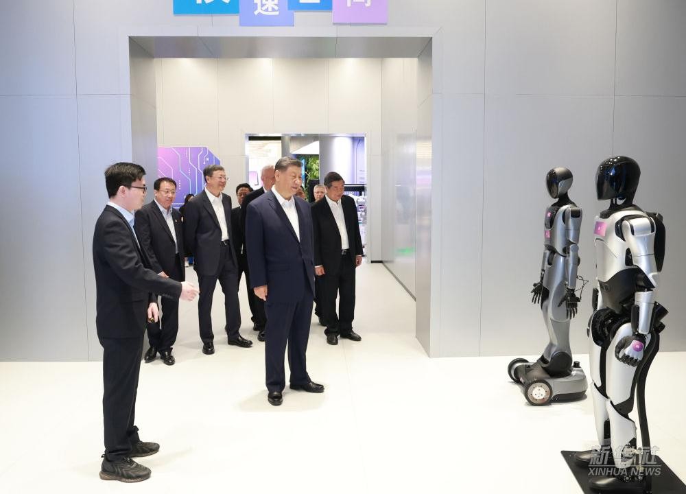 习近平总书记到上海调研，bbin宝盈代表具身智能行业汇报进展